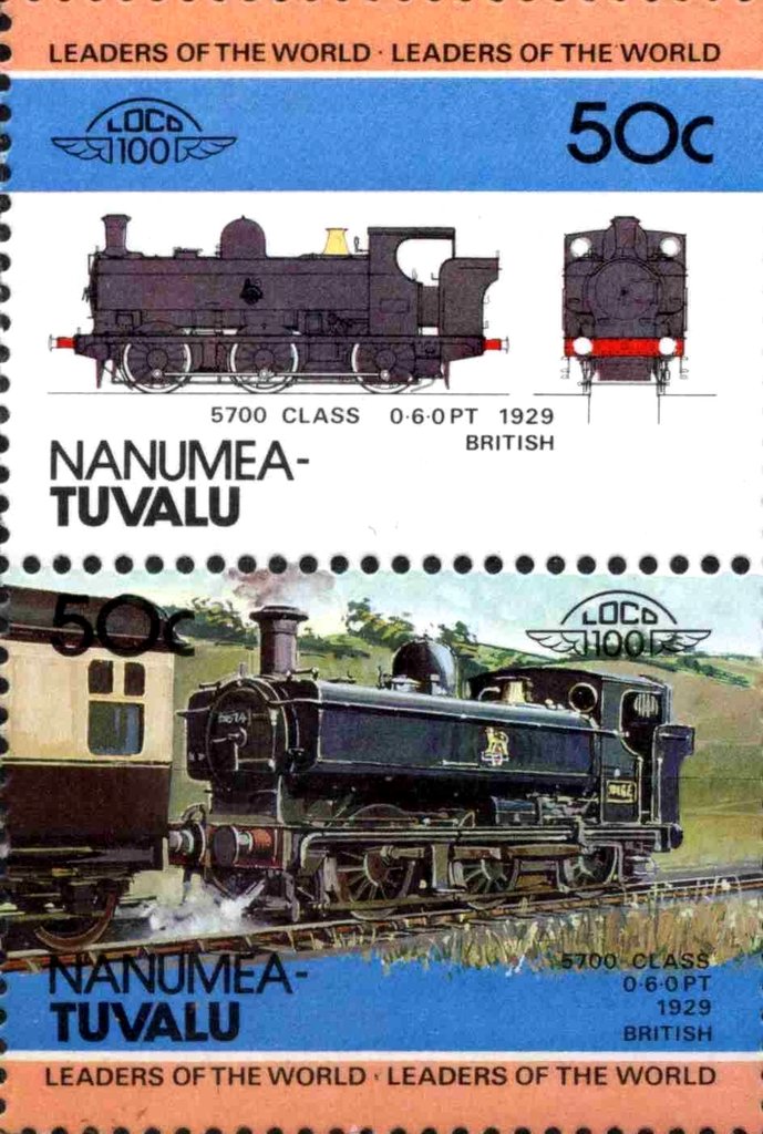 5700 Class 0-6-0 PT 1929 British