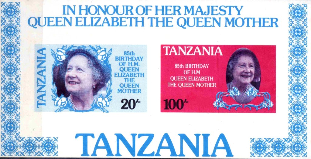 Queen mother birthday - lack of color