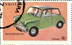 Stamp, Mini Minor, Cinderellas,  , Cars