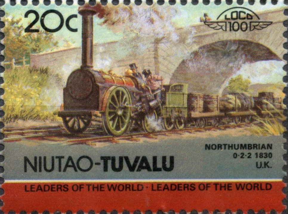 Northumbrian 0-2-2 1830 U.K.