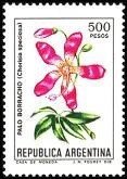 Stamp, Chorisia Speciosa, Argentina,  , Flowers, Plants (Flora)