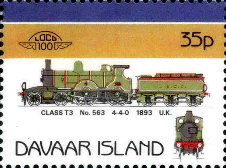Class T3 No.563 4-4-0 1893 UK