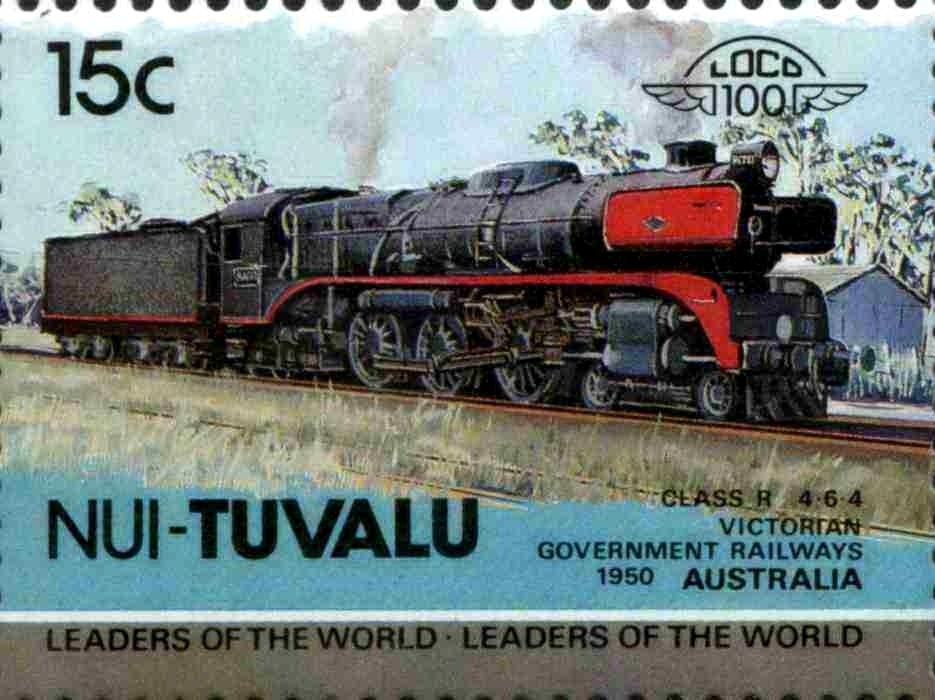 Class R 4-6-4 Victorian Government Railways 1950 Australia