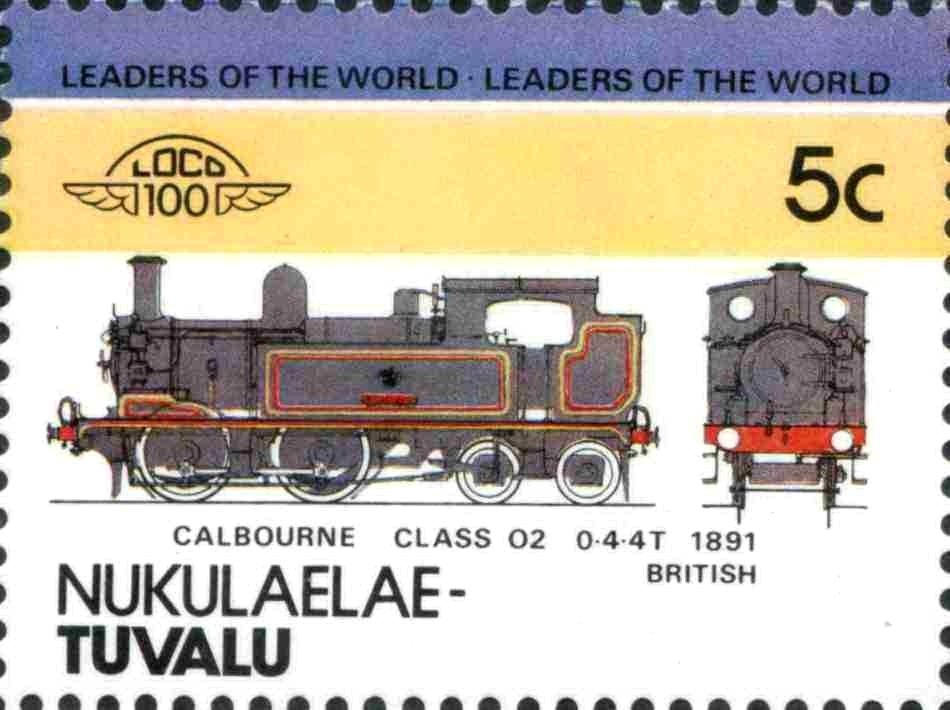 Calbourne Class O2 0-4-4T 1891 British
