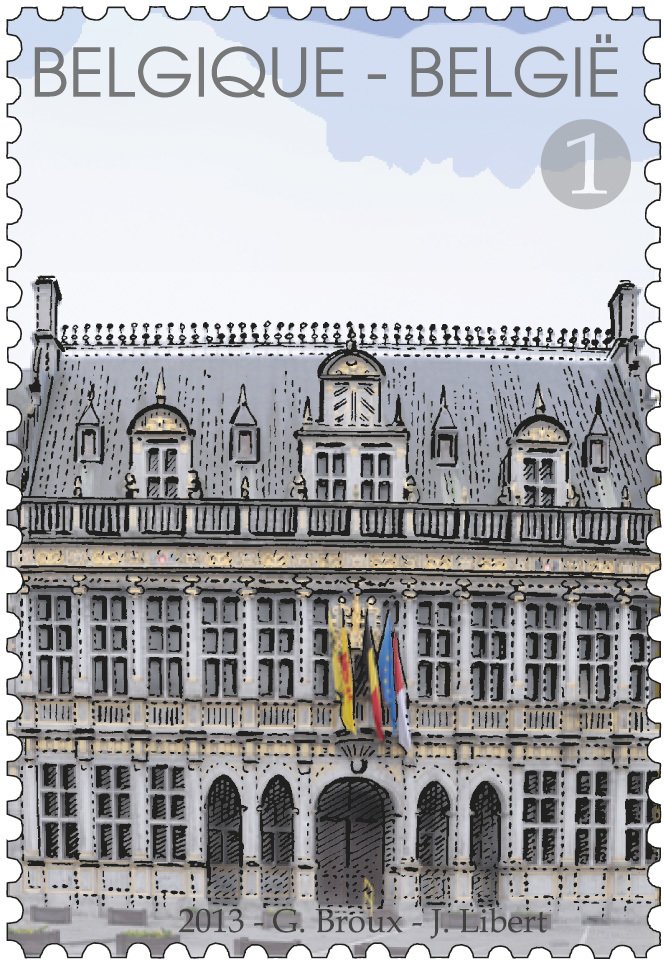 Cloth Hall at Tournai's Grand-Place
