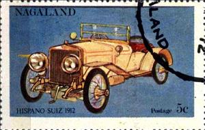 Stamp, Hispano Suiz, Cinderellas,  , Cars