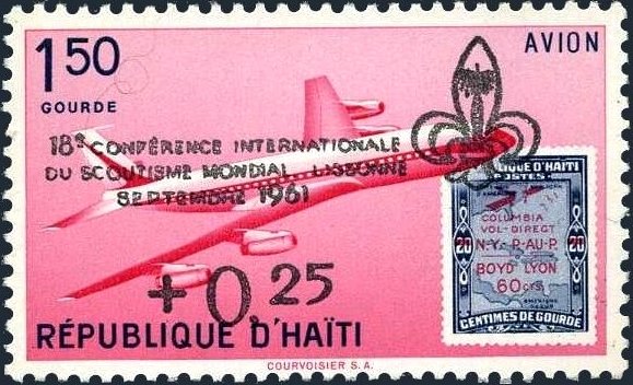 Scouting Conference overprint