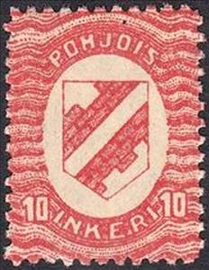 Stamp, Coat of Arms, Finland,  