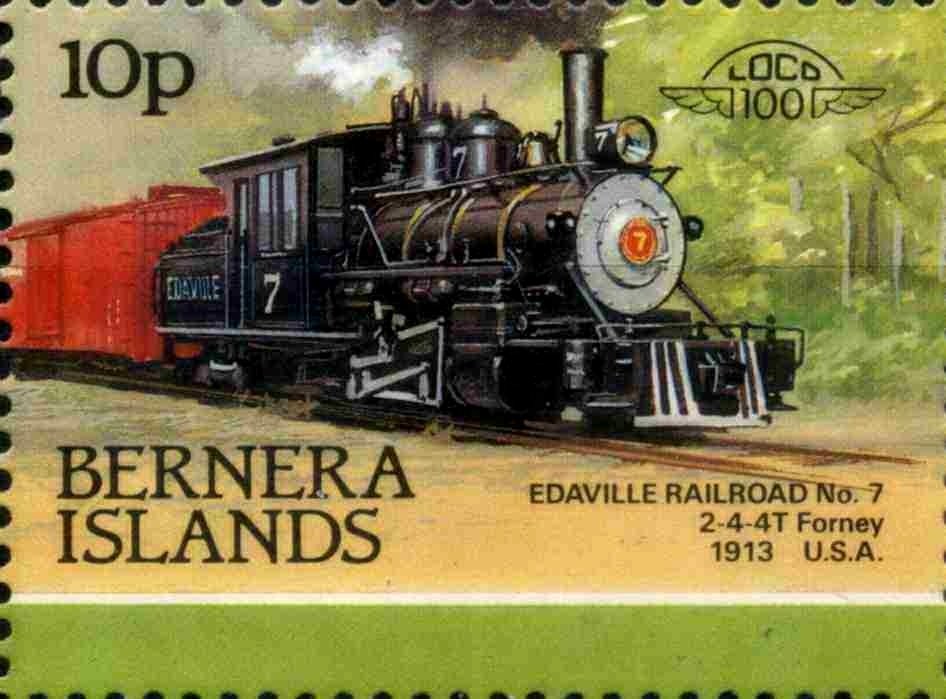 Edaville Railroad No.7 2-4-4T Forney 1913 USA