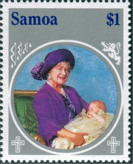 Queen Elizabeth, the Queen Mother & Prince Henry