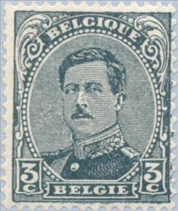 Stamp, King Albert I, Belgium,  , Heads of State, Kings