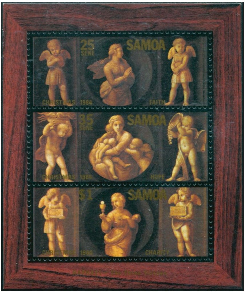 The Three Virtues, by Raphael