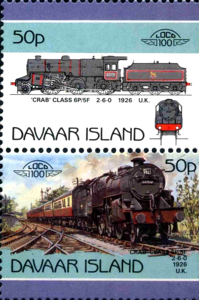 Crab Class 6P/5F 2-6-0 1926 UK