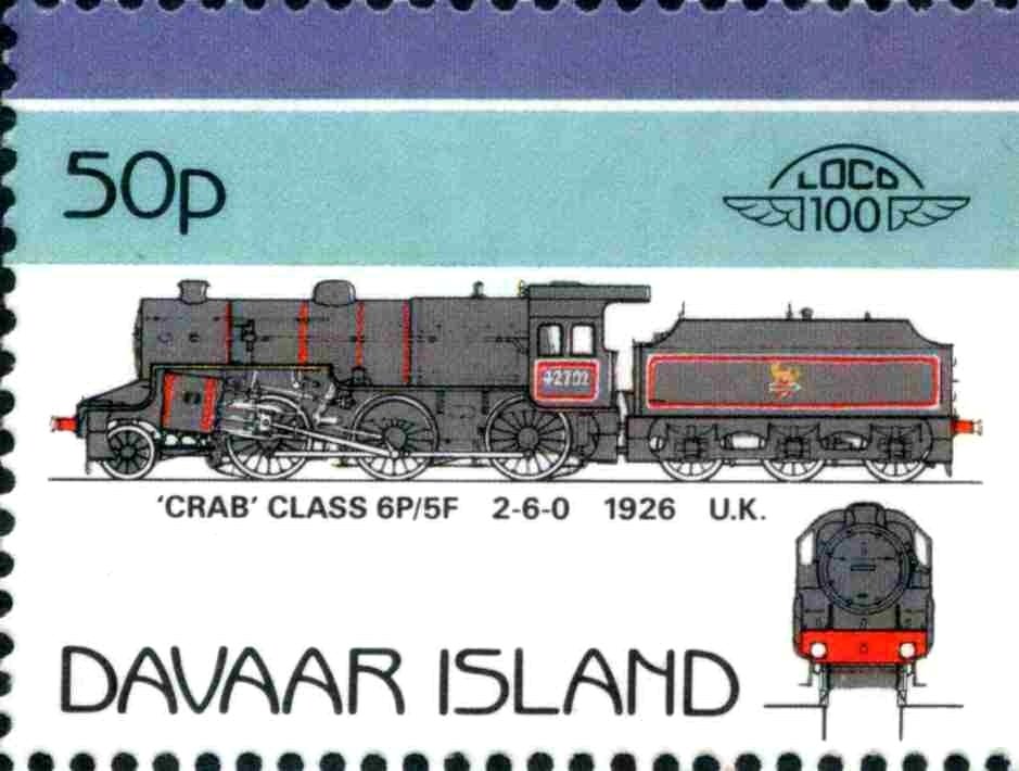 Crab Class 6P/5F 2-6-0 1926 UK