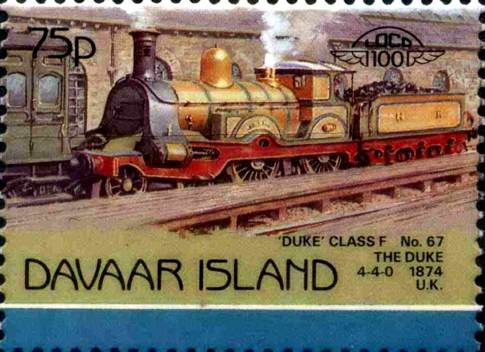 Duke Class F No.67 The Duke 4-4-0 1874 UK