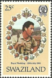 Stamp, Charles, Swaziland,  