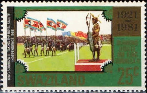 Independence ceremony, 1968