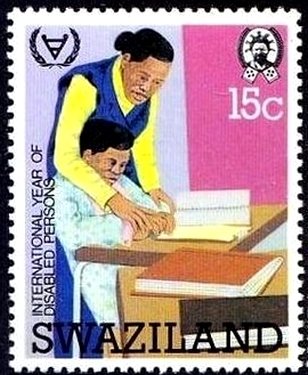 Boy learning Braille