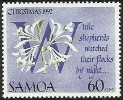 "While shepherds watched their flocks by night"