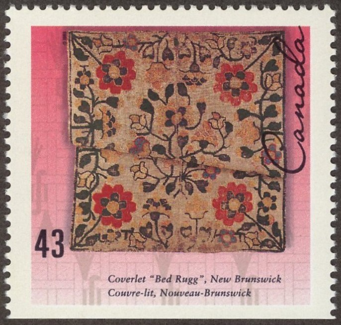 Coverlet "Bed Rugg", New Brunswick