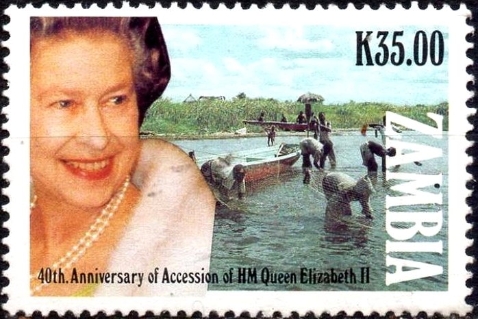 Queen Elizabeth II and country views