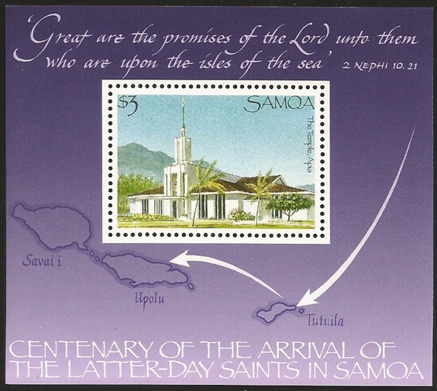 Centenary of the Arrival of the Latter Day Saints in Samoa