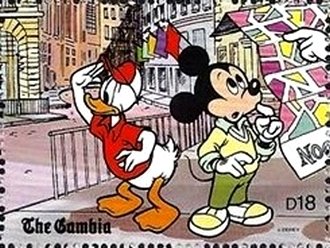 Mickey Visits England
