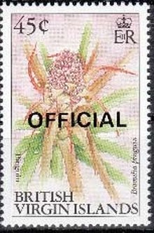Stamp, Pinguin, British Virgin Islands,  