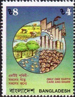 Scenes of environmental protection and pollution control