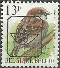 House Sparrow (Passer Domesticus) Precanceled