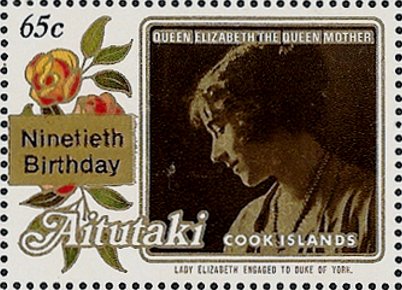 90th birthday of Queen Elizabeth the Queen Mother
