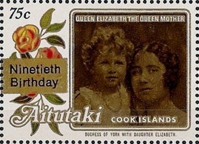 90th birthday of Queen Elizabeth the Queen Mother