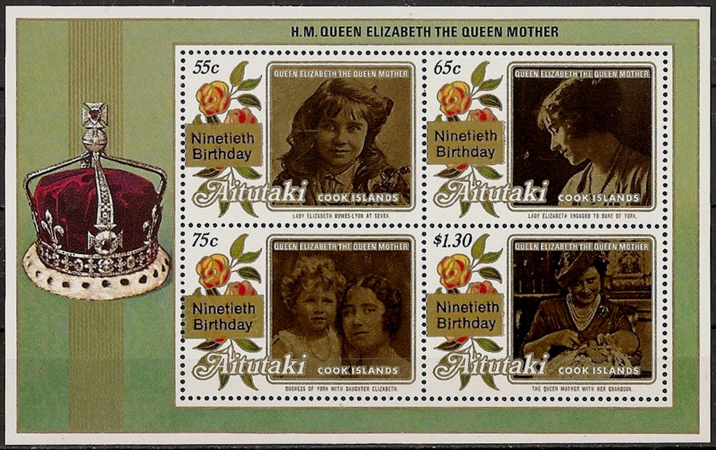 90th birthday of Queen Elizabeth the Queen Mother