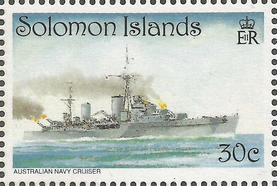 Australian Navy Cruiser