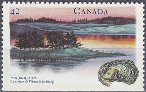 Stamp, West (Eliot) River, Canada,  , Rivers