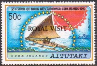 VI Festival of Pacific Arts, overprinted