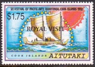 VI Festival of Pacific Arts, overprinted