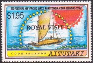 VI Festival of Pacific Arts, overprinted