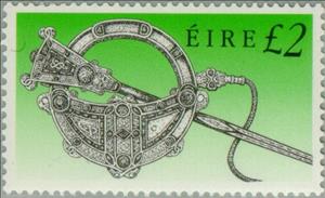 Stamp, Tara Brooch (7th Cty.), Ireland,  