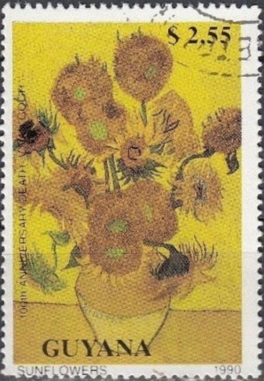 Sunflowers, by Van Gogh