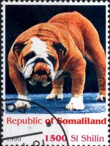 Stamp, Dog, Cinderellas,  , Dogs