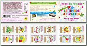 Booklet, Bande-carnet de 2016, France,  