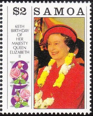 65th birthday of Her Majesty Queen Elizabeth II