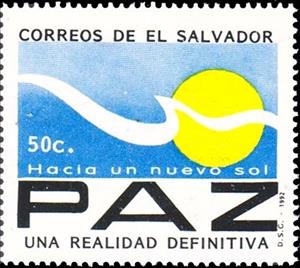 Stamp, Freedom in El Salvador, El Salvador,  