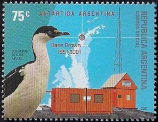 Imperial Shag (Phalacrocorax atriceps), Research Station Bro
