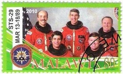 Stamp, Sts-29, Cinderellas,  