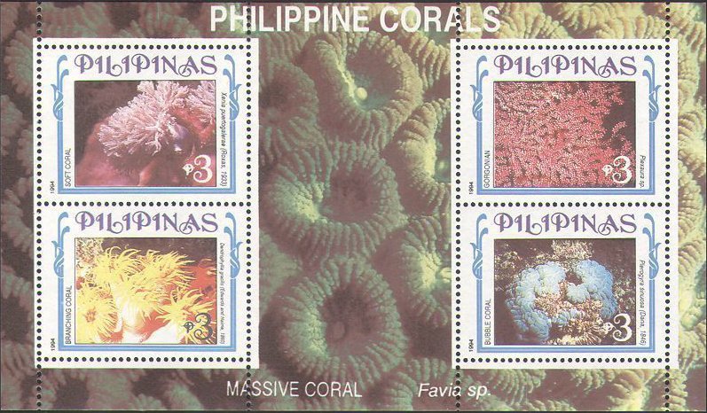 Philippine Corals - MiNo. 2393-96