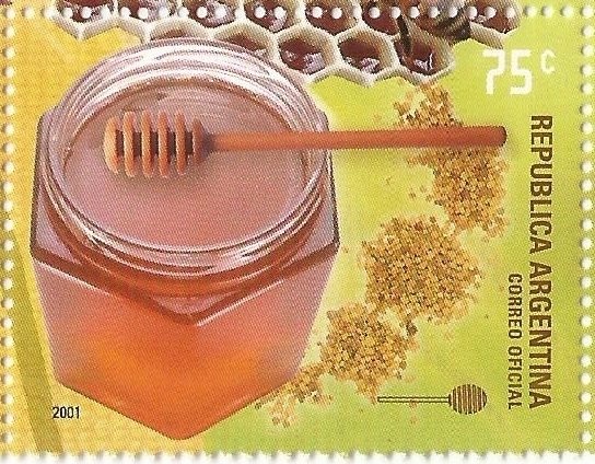 Jar of Honey and Pollen