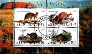 Mini Sheet, Kangaroos, Cinderellas,  