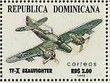 Stamp, Bristol Beaufighter TF.Mk.X, Dominican Republic,  , Air Forces, Airlines, Aviation, Aircraft